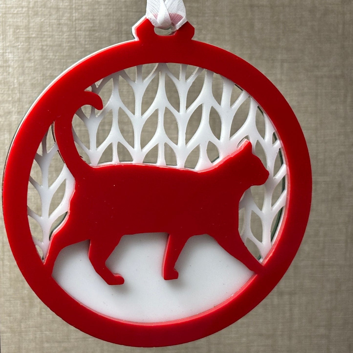 Acrylic Inlayed Cat Ornaments