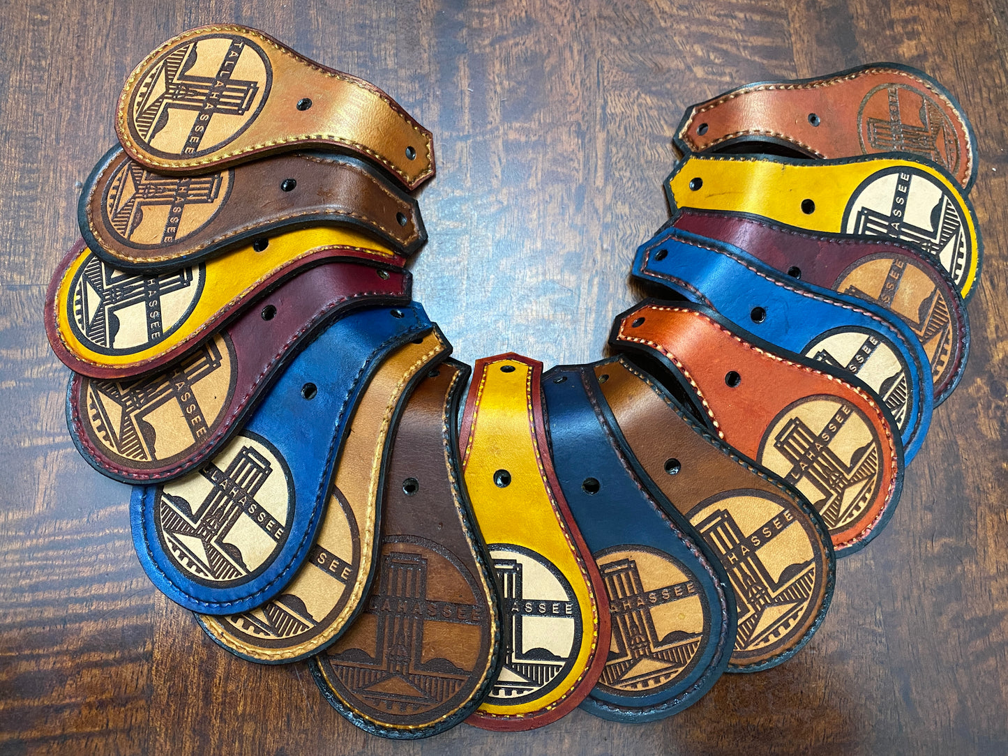 Keychains: Tallahassee : Leather