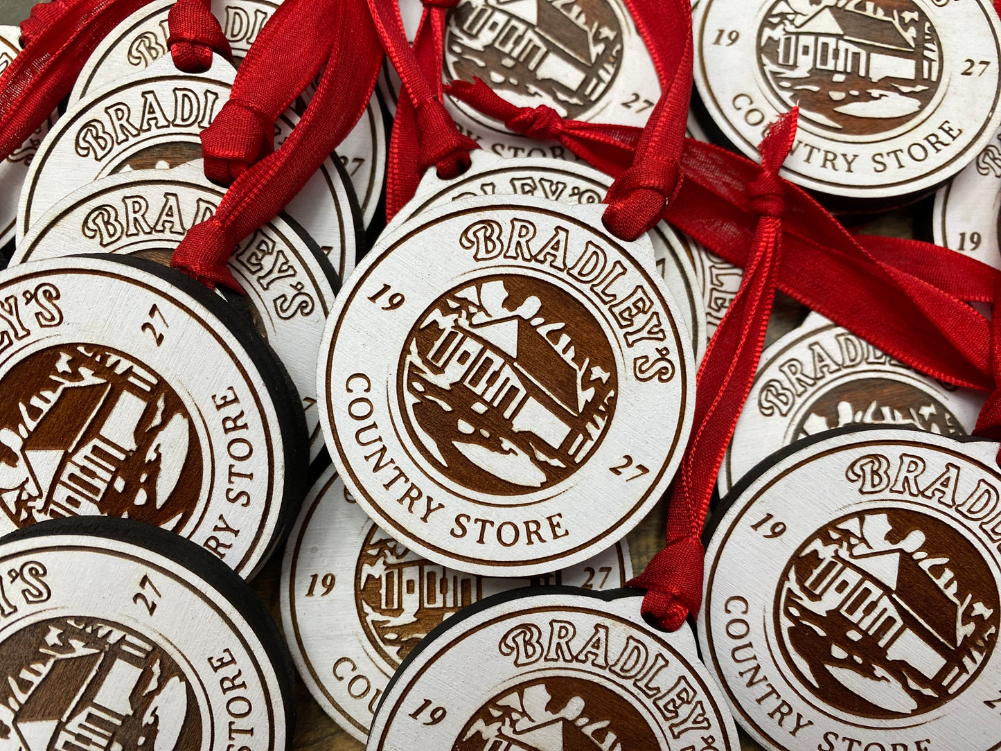 Multiple Bradley Ornaments