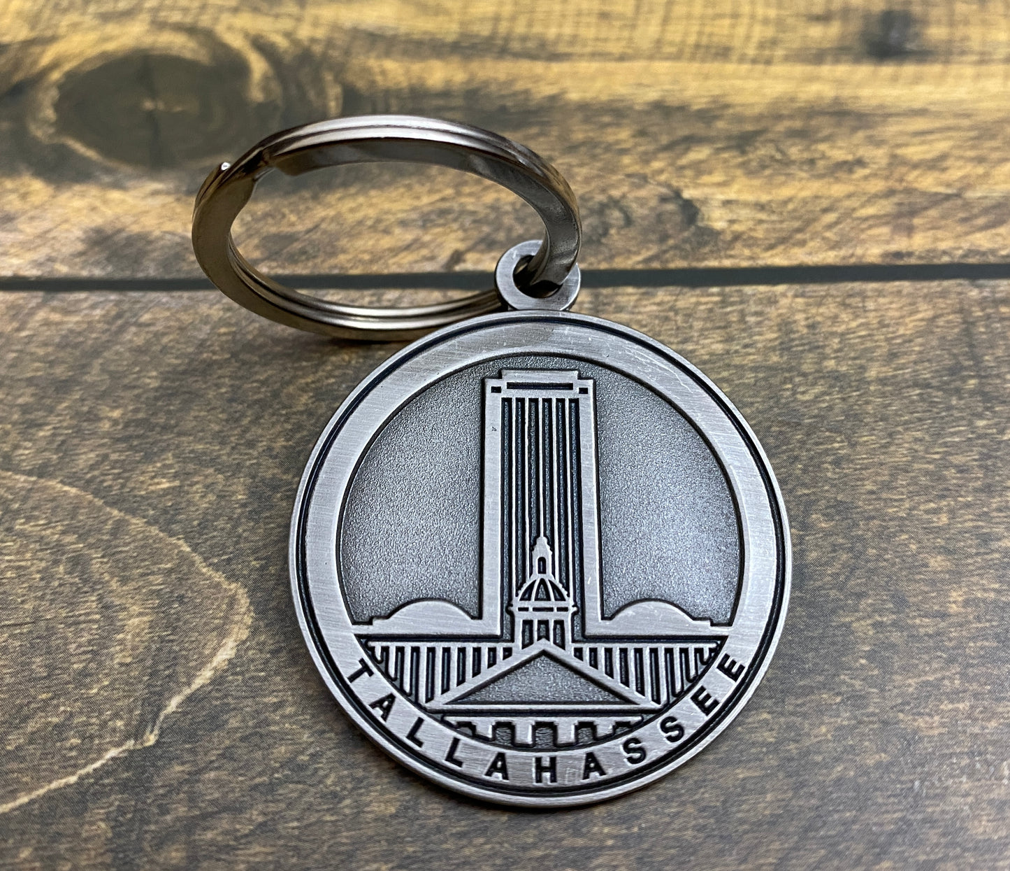 Keychain: Tallahassee: Metal