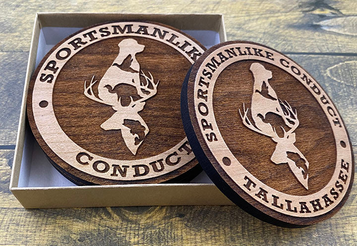Wood Coasters: SPORTSMANLIKE CONDUCT