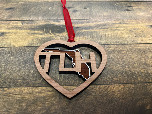 Heart Ornaments: TLH