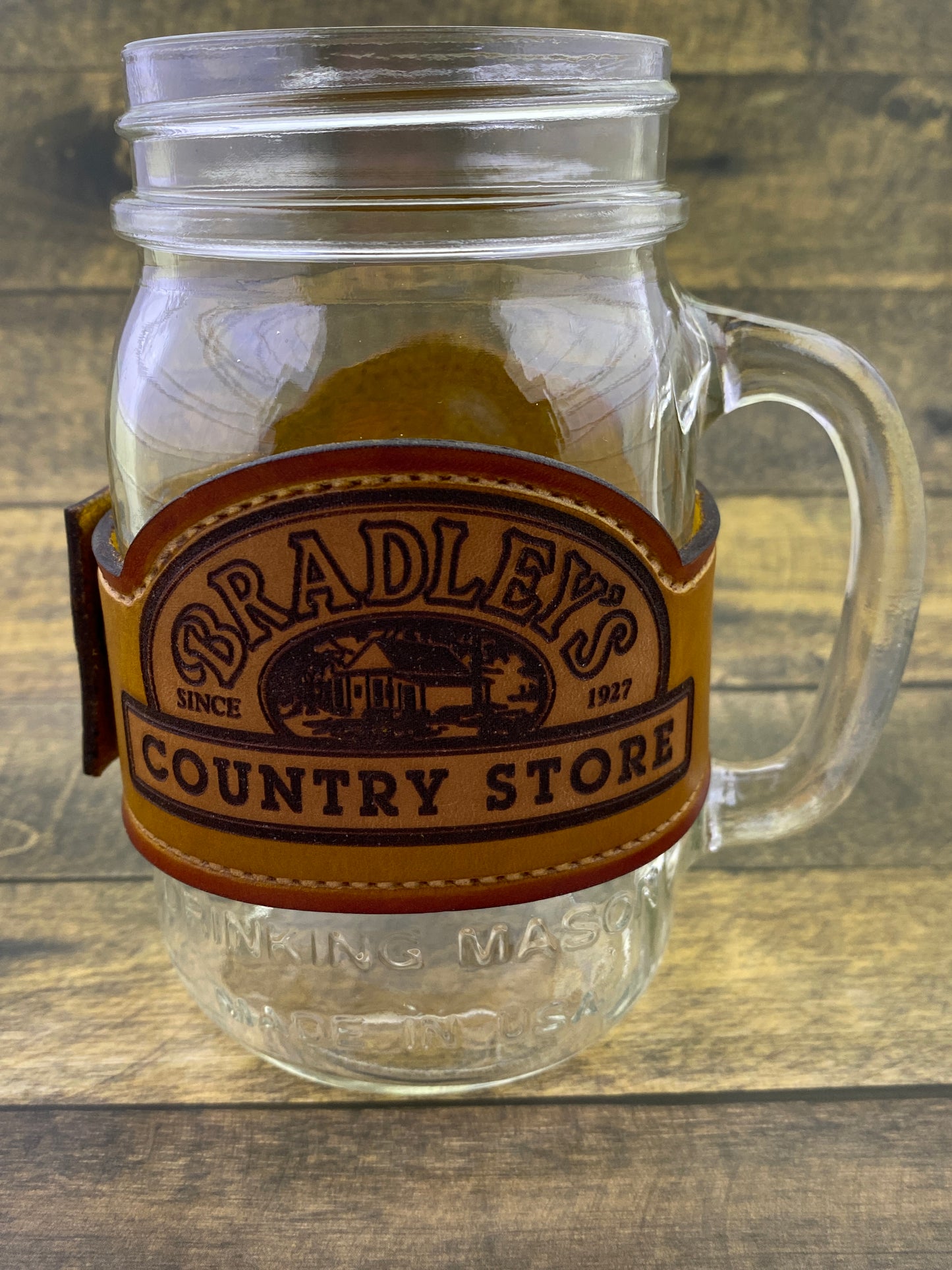 Mason Jar Wraps: Bradley’s Country Store Logo