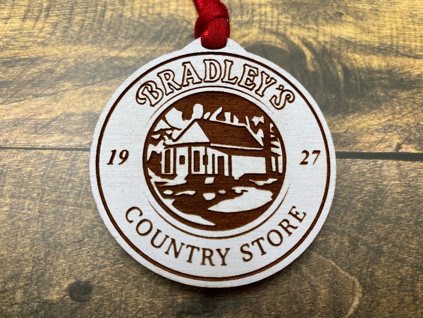 Ornaments: Bradley’s Country Store Logo