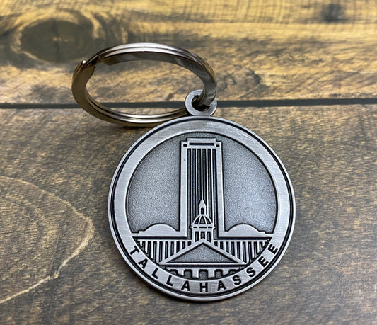 Keychain: Tallahassee: Metal